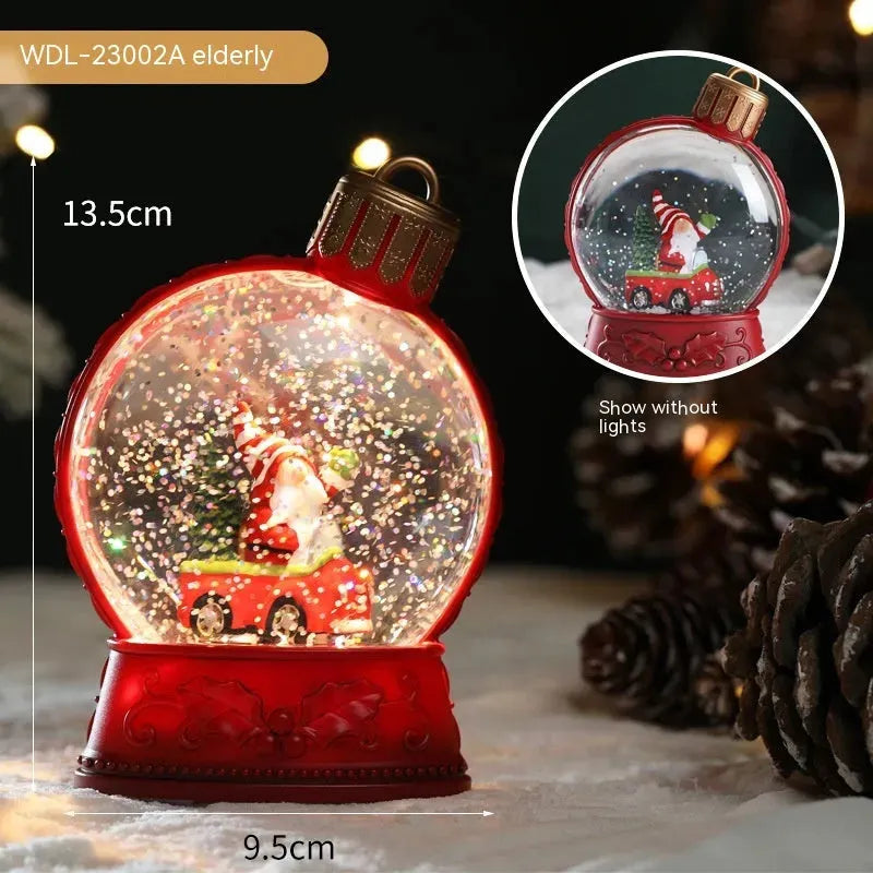 Christmas Holiday Decorations Luminous Simulation Flat Light LED Decoration Scene Layout Flame Light Home Decor - Bellarte Enchanté Christmas Holiday Decorations Luminous Simulation Flat Light LED Decoration Scene Layout Flame Light Home Decor